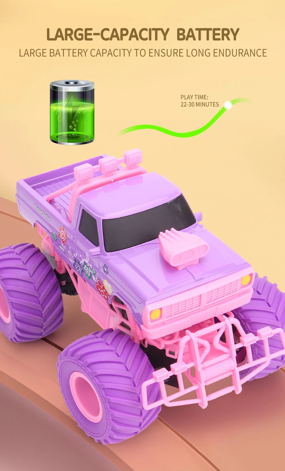 4WD 2.4G Remote Control  RC Off-road Climbing Vehicle
