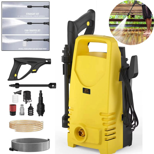 1800W 1.6GPM Electric Power Washer with 3-in-1 Nozzle