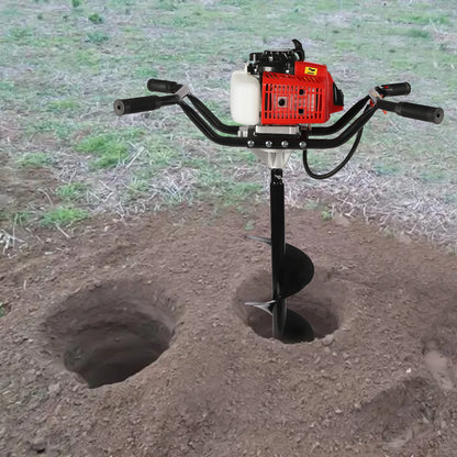 63cc Post Hole Digger 2-stroke Gasoline Earth Auger