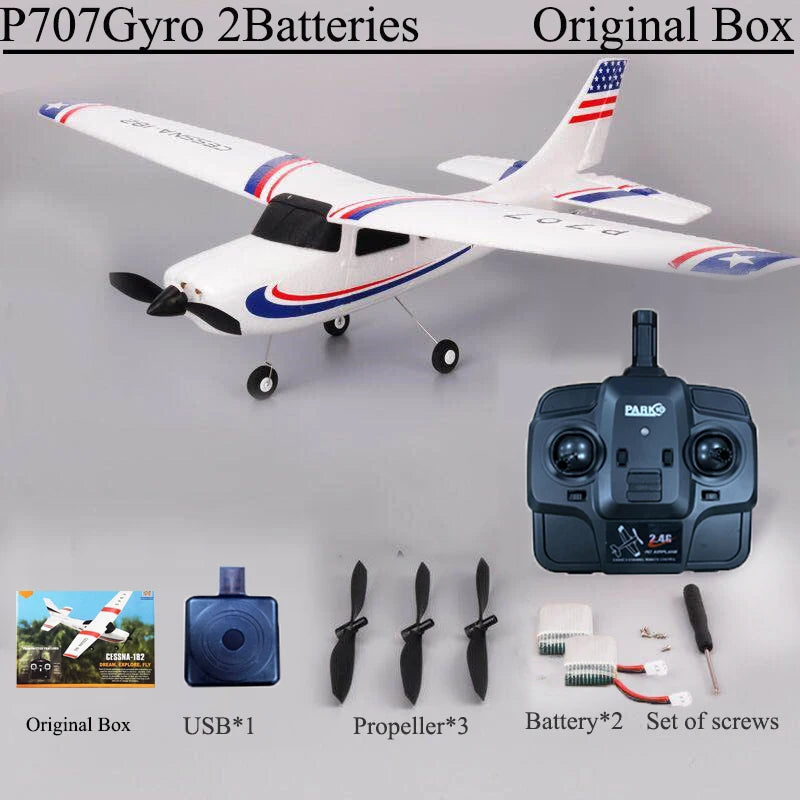 P707G 2.4G 3D/6G RC Airplane With Gyroscope