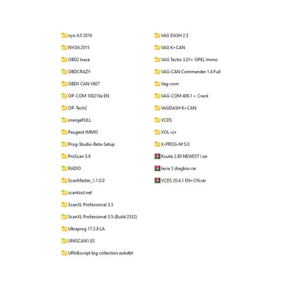 32GB All - in - One Auto Repair Software Package