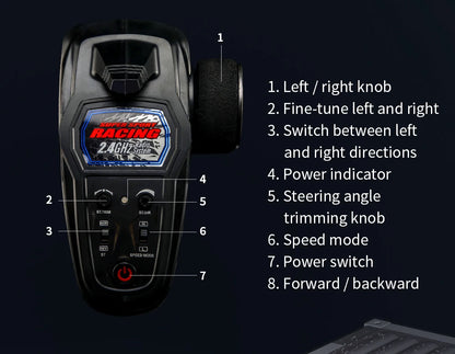 KF15 1:16 RC Car 2.4G Remote Control Truck