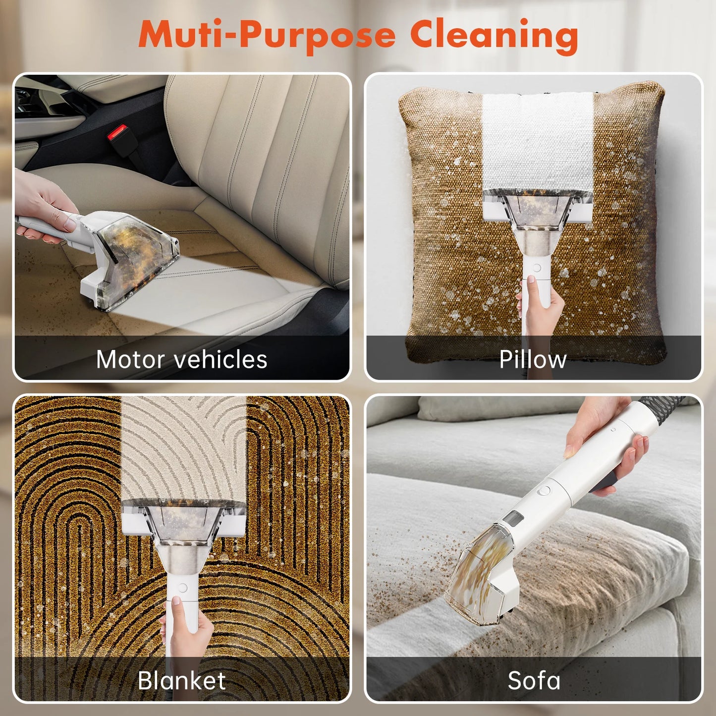 Portable Carpet Cleaner Machine 600W Upholstery