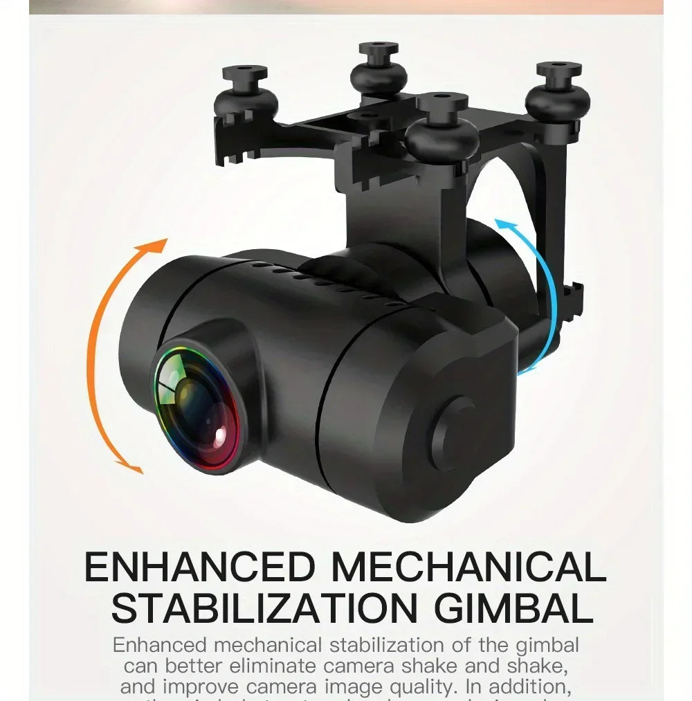 Drone with Dual Camera 2-Axis Gimbal Optica