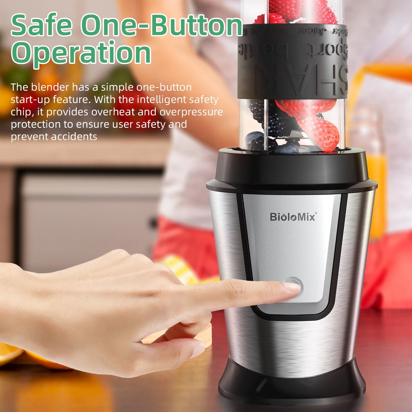 BioloMix 3-in-1 Multifunctional Food Processor