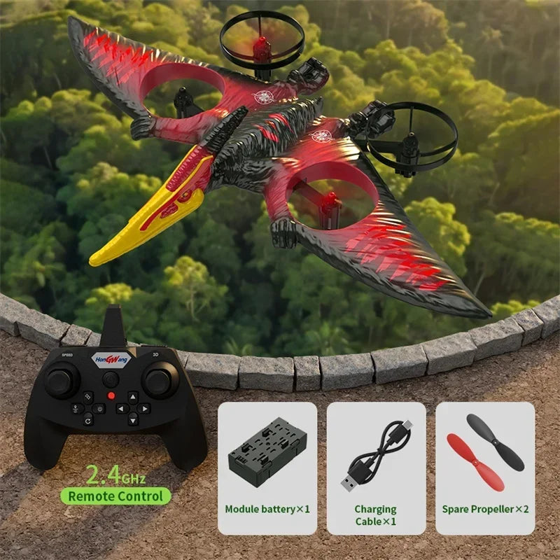 Dinosaur Rc Plane for Kids Simulation Glider
