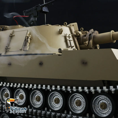 RC Military Tank HowitzerMetal Wheels Infrared