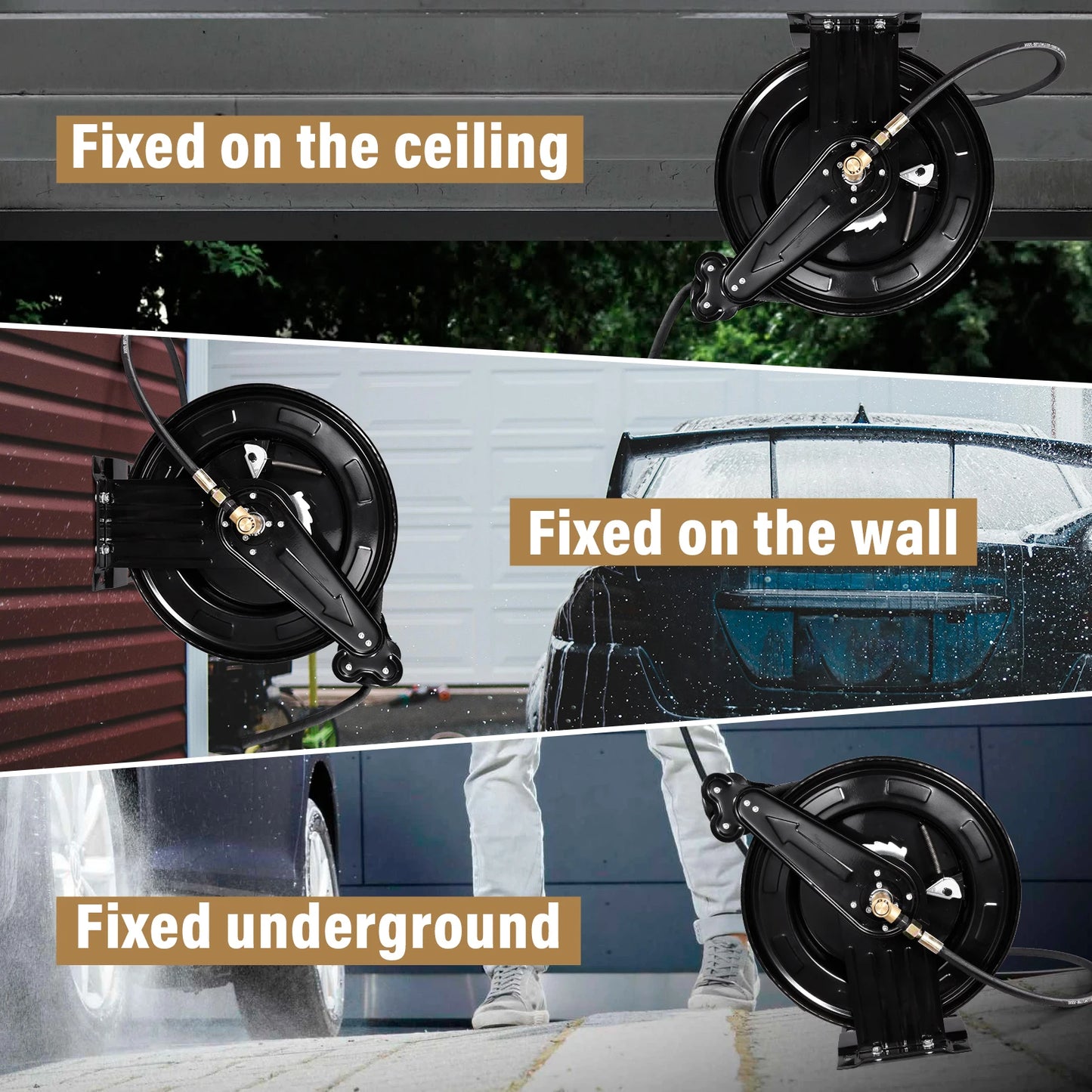Pressure Washer Hose Reels