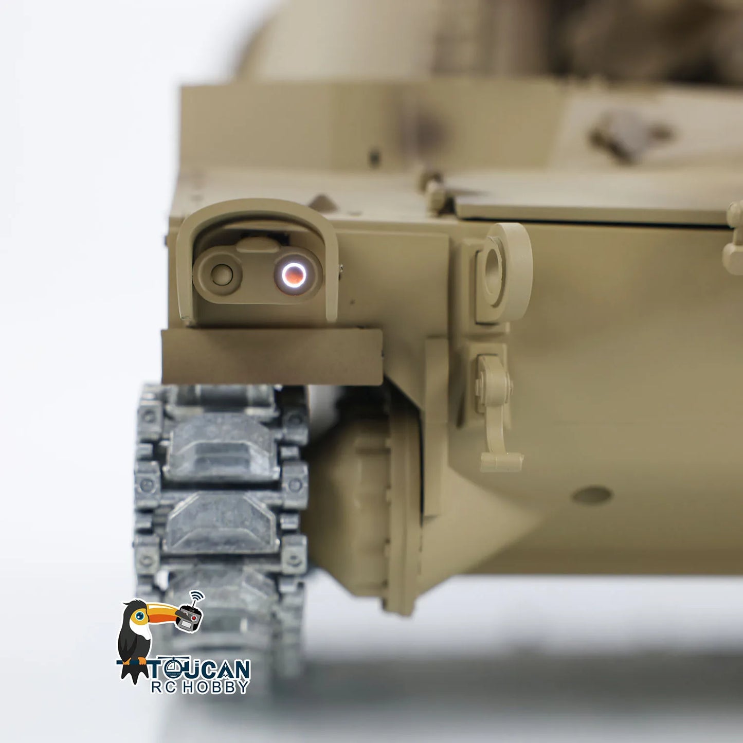 RC Military Tank HowitzerMetal Wheels Infrared