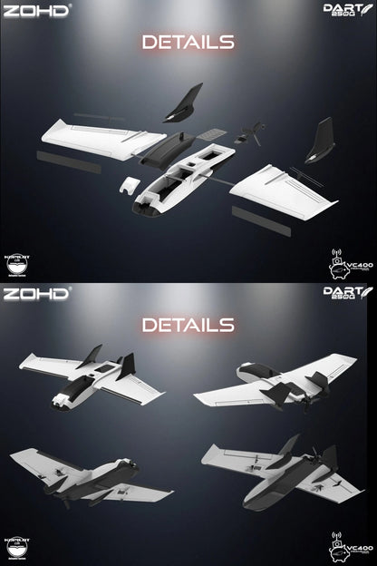 Sub-250 grams Sweep Forward Wing Airplane