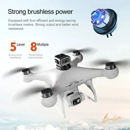 MAX Drone Professional 3 Batteries 8K Dual Camera Optica