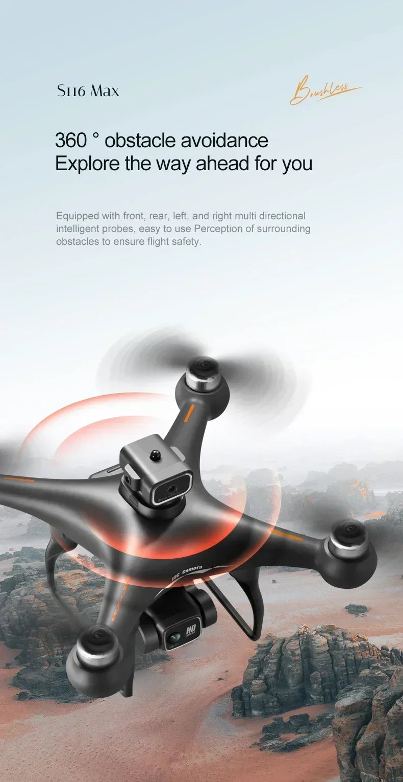 2025 MAX 8K Drone 3 Batteries+WIFI