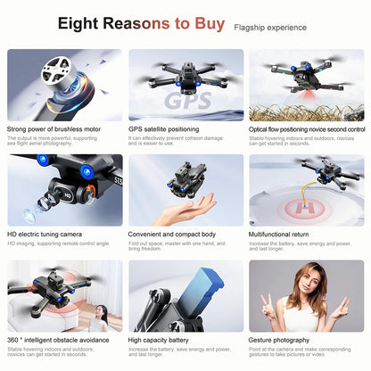 DUAL Camera Aerial Photography RC Drone