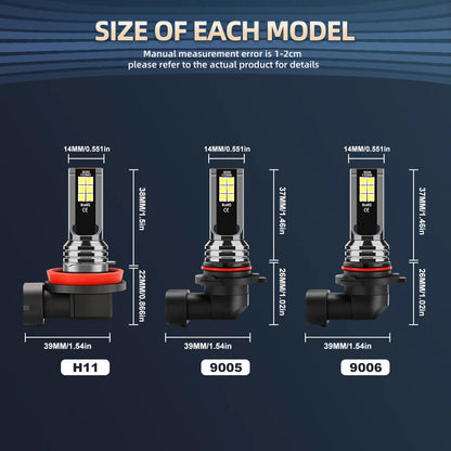 H11 9005/HB3 9006/HB4 5202 Bulbs