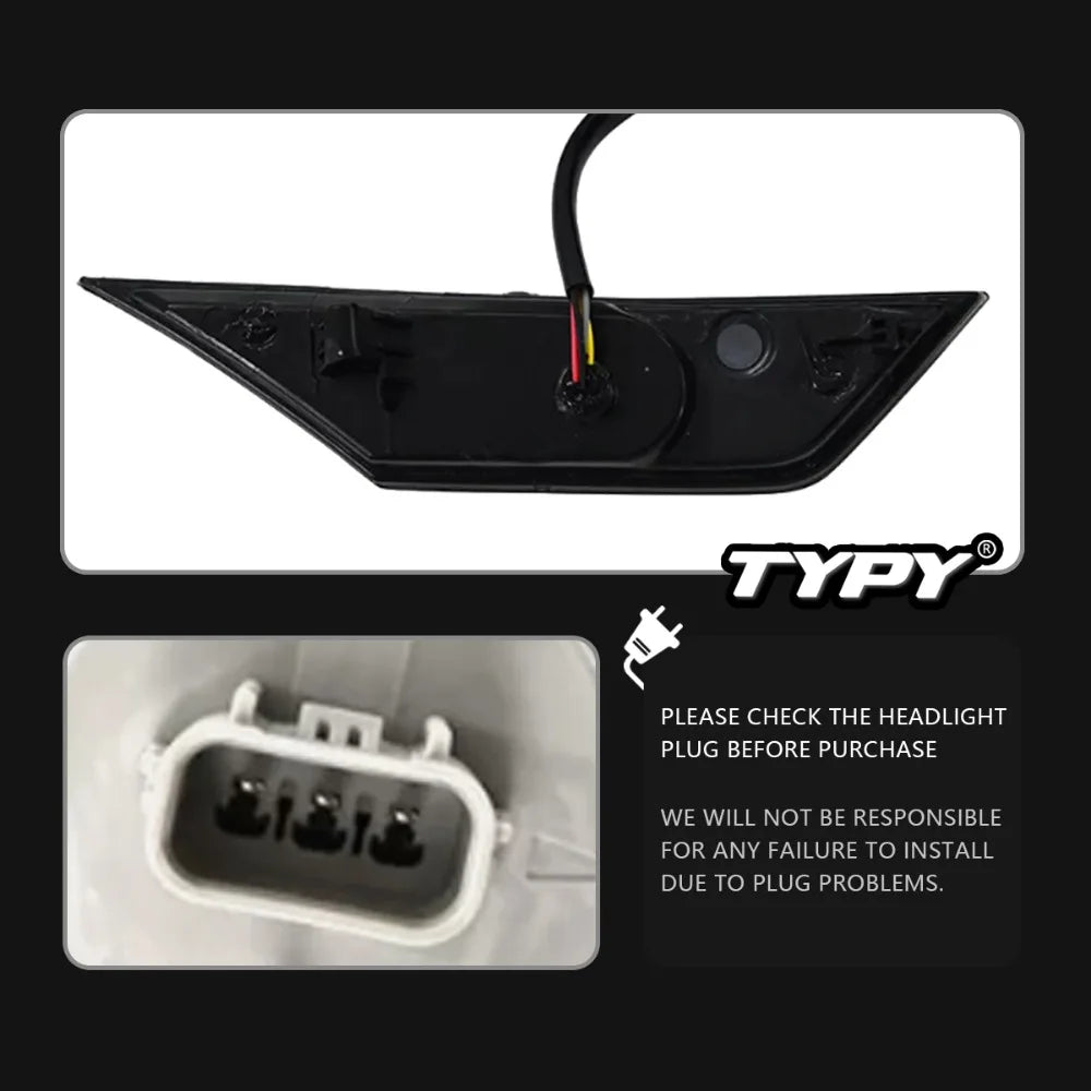 TYPY LED Side Marker Light For Honda Civic 2016-2021