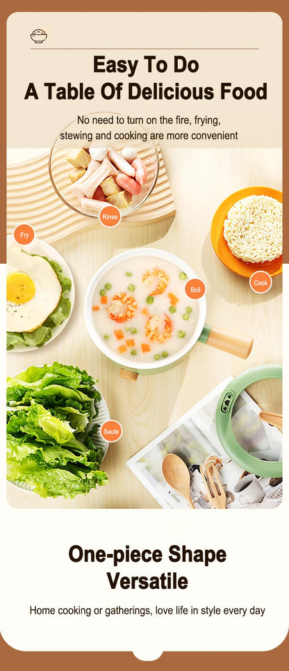 220V/110V Electric Rice Cooker Multifunctional Stew Pan