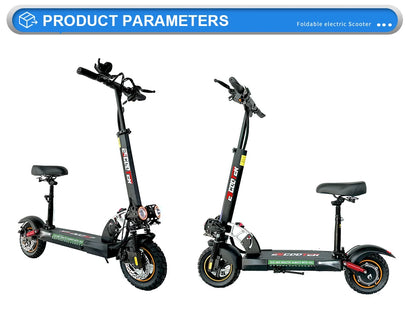800W Powerful Electric Kick Scooter Anti-skid