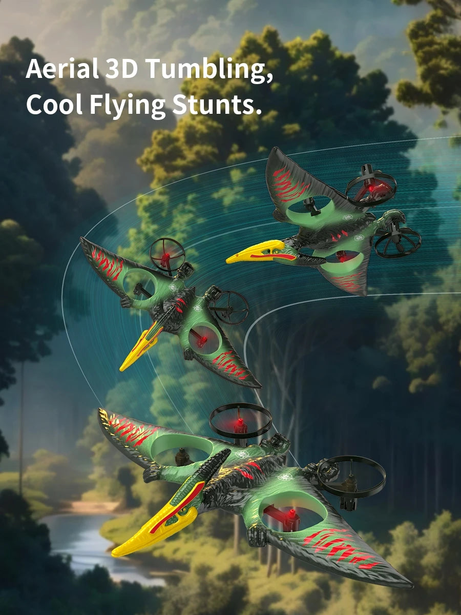 Dinosaur Rc Plane for Kids Simulation Glider