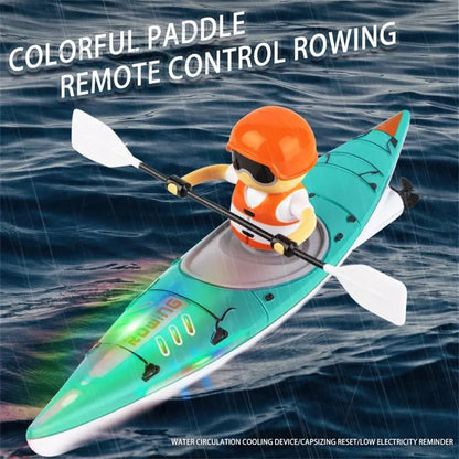 Rc Speedboat Racing Boat Paddling Kayak