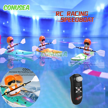 Rc Speedboat Racing Boat Paddling Kayak