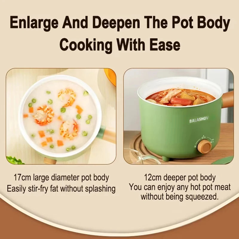 220V/110V Electric Rice Cooker Multifunctional Stew Pan