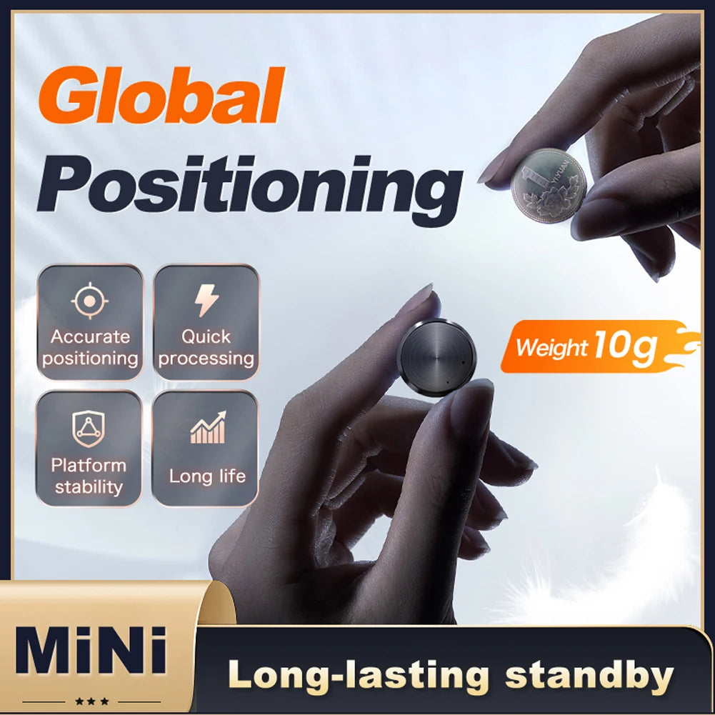 Mini GPS Tracker Magnetic Anti-Theft Real