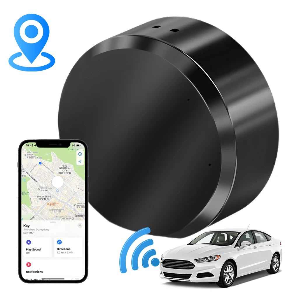 Mini GPS Tracker Magnetic Anti-Theft Real