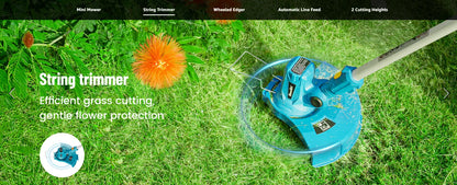 Seesii Electric String Trimmer Leaf Blower Combo