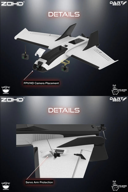 Sub-250 grams Sweep Forward Wing Airplane