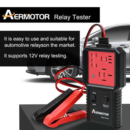 Aermotor 12-24V Car Relay Tester Electronic