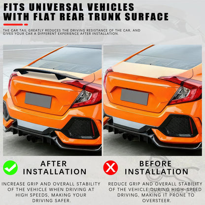 47" Universal Car Racing Rear Trunk Spoiler Sedan