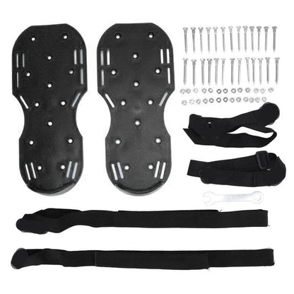 2pcs Universal Lawn Aerator Shoes with Adjustable Strap