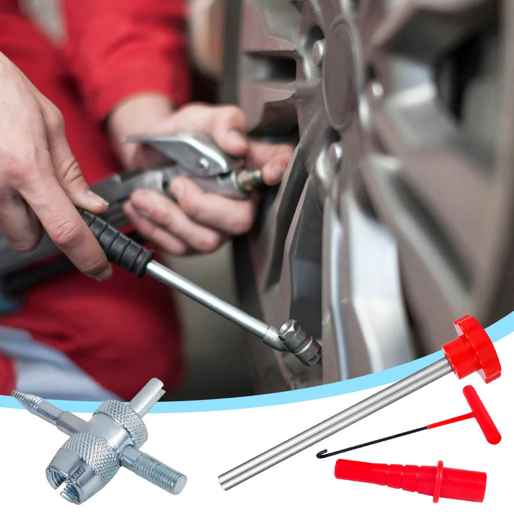 Tire Valve Core Quick Replacement Tool Kit