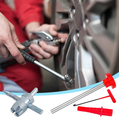 Tire Valve Core Quick Replacement Tool Kit