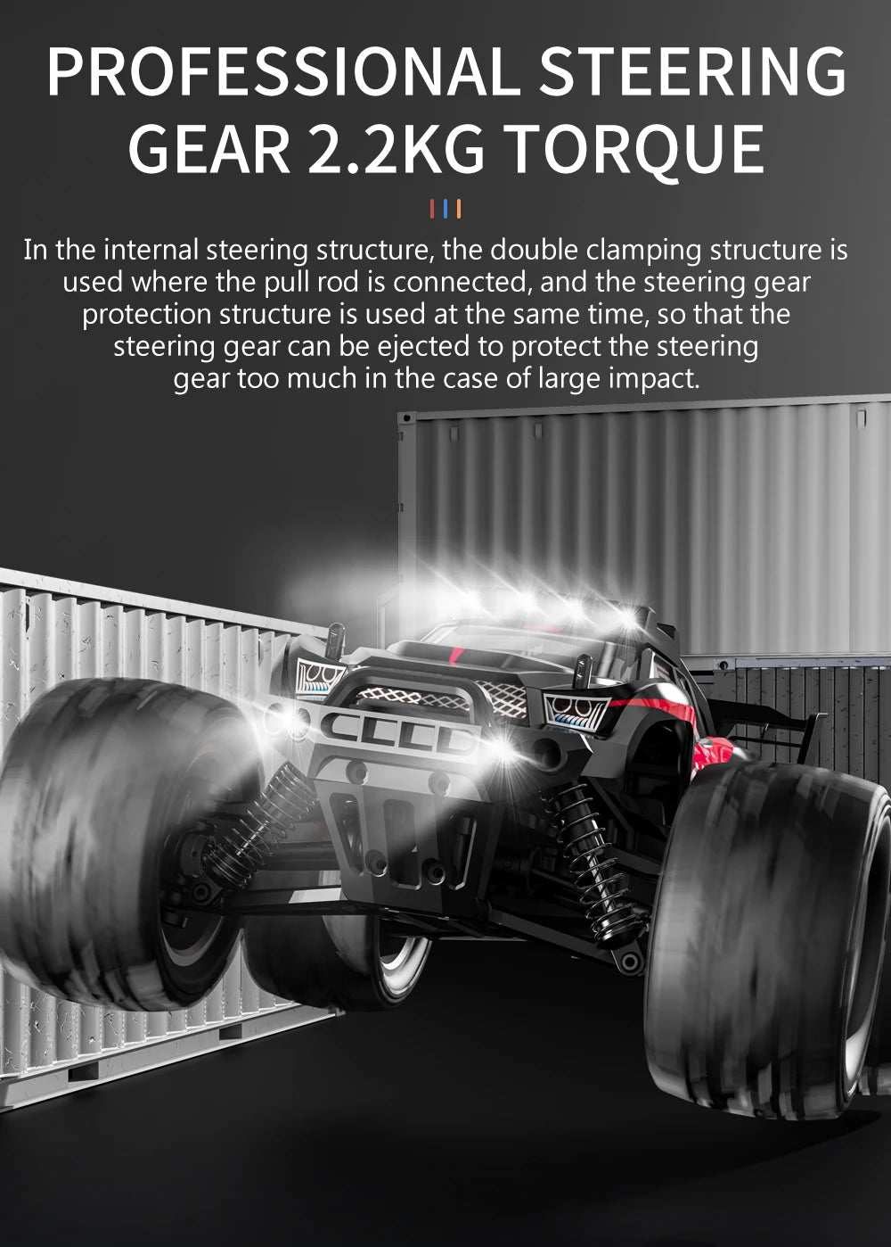 KF15 1:16 RC Car 2.4G Remote Control Truck