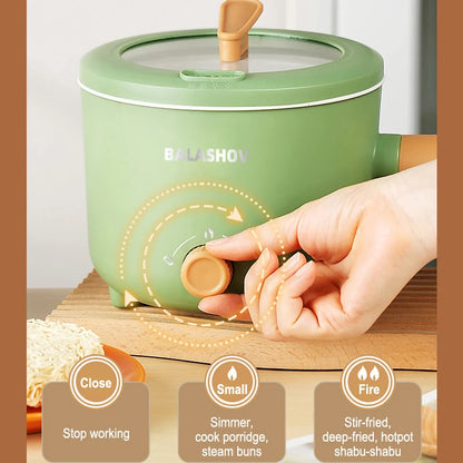 220V/110V Electric Rice Cooker Multifunctional Stew Pan