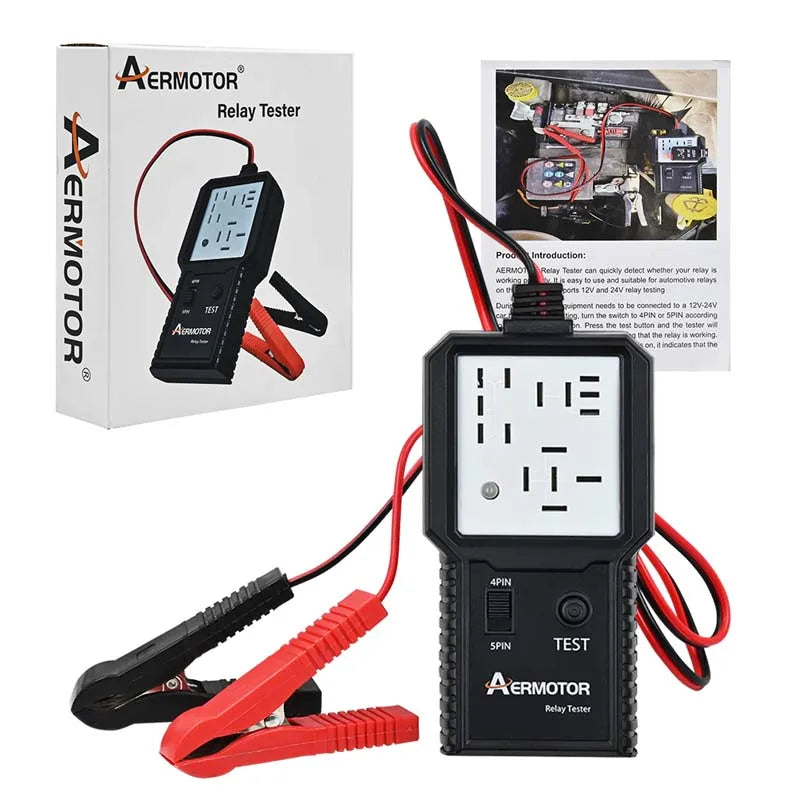 Aermotor 12-24V Car Relay Tester Electronic