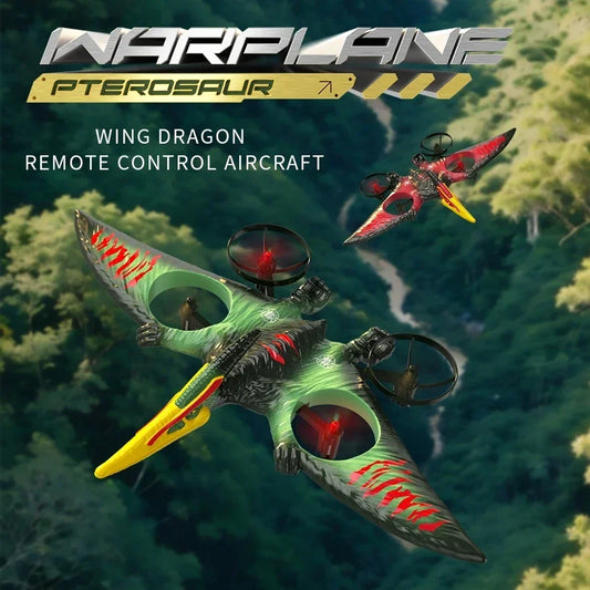 Dinosaur Rc Plane for Kids Simulation Glider