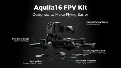 Kit Brushless Racing Drone Professional Quadcopter Indoo