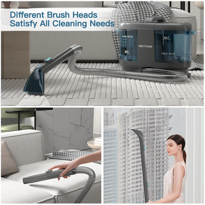 PrettyCare PC808 Cordless Carpet&Spot Vacuum Cleaner