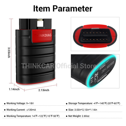 THINKCAR Thinkdiag Hot Version Full System All Car