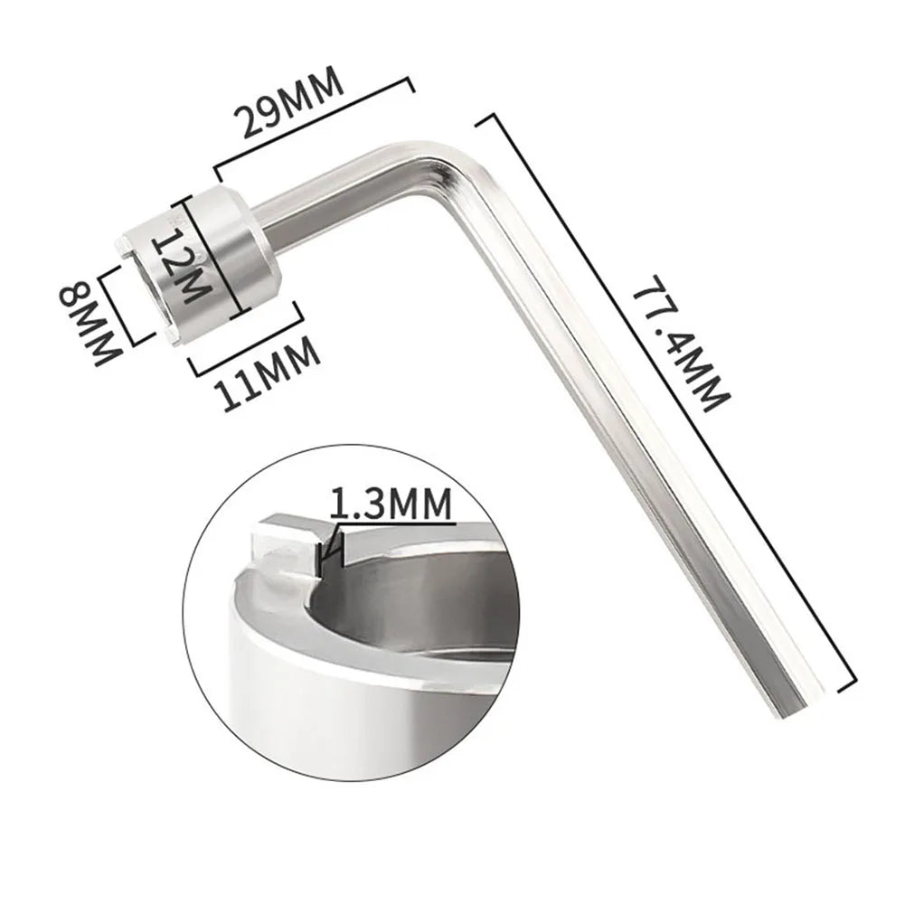 Steel Chainring Repair Tool Toothed