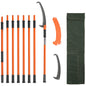 SucceBuy Manual Pole Saw Extendable Tree Pruner