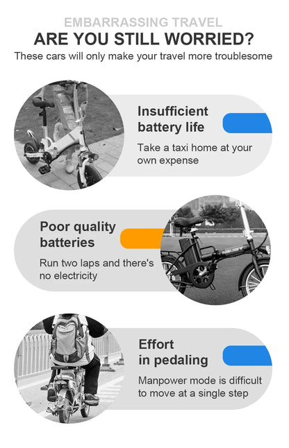 800W Powerful Electric Kick Scooter Anti-skid
