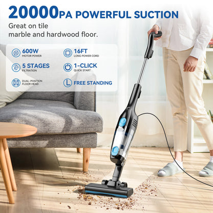 Corded Vacuum Cleaner Extra Long Cord