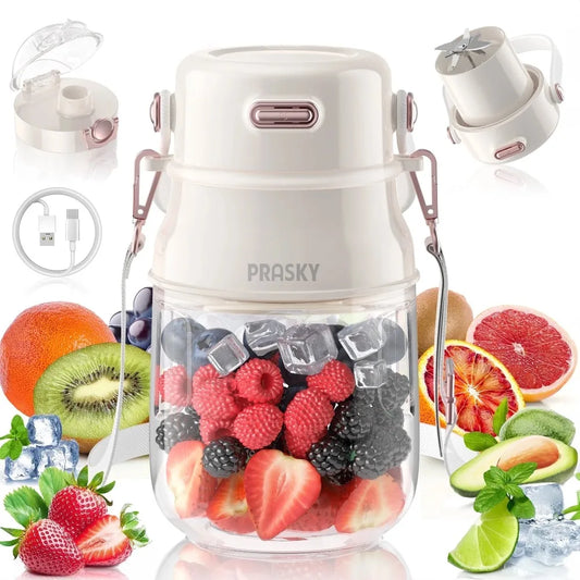 PRASKY Portable Blender for Smoothies and Shakes