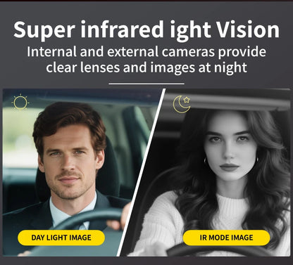3 Channels Dash Camera For Cars HD 1080P Video
