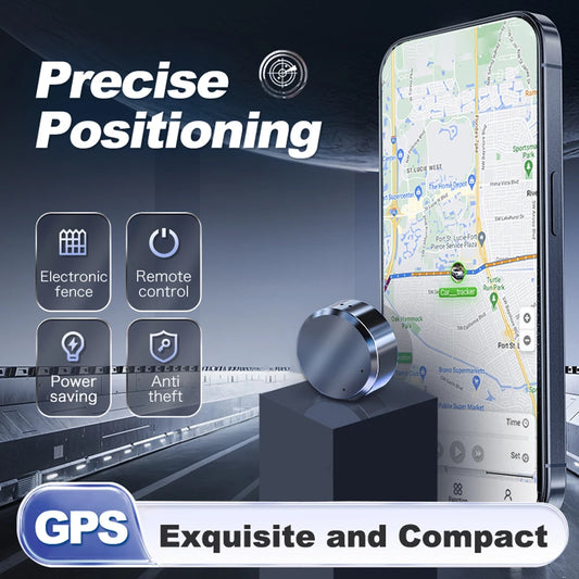 Mini GPS Tracker Magnetic Anti-Theft Real
