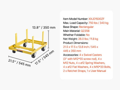 SucceBuy Engine Stand, 750 LBS Engine Motor StaNDs