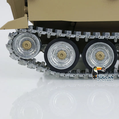 RC Military Tank Howitzer Metal Wheels